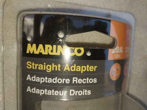 Marinco shore power straight - marinco,